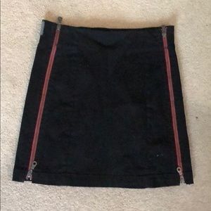 LF Black tight mini skirt